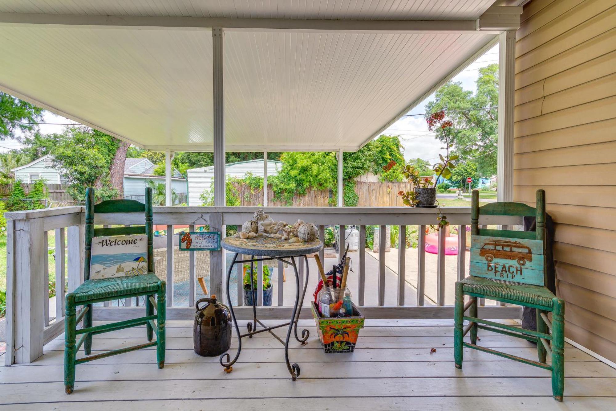 Pensacola Home With Private Spa Walk To Beach! エクステリア 写真